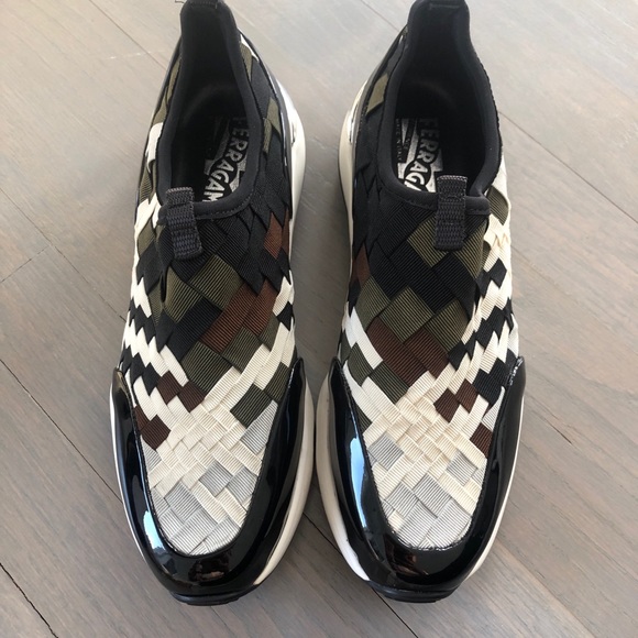 Ferragamo sneakers . Street style nwot - Picture 2 of 5